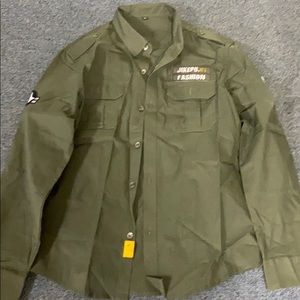 Military style shirt